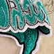 embroidered iron on patch