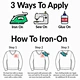 iron on embroidery patches